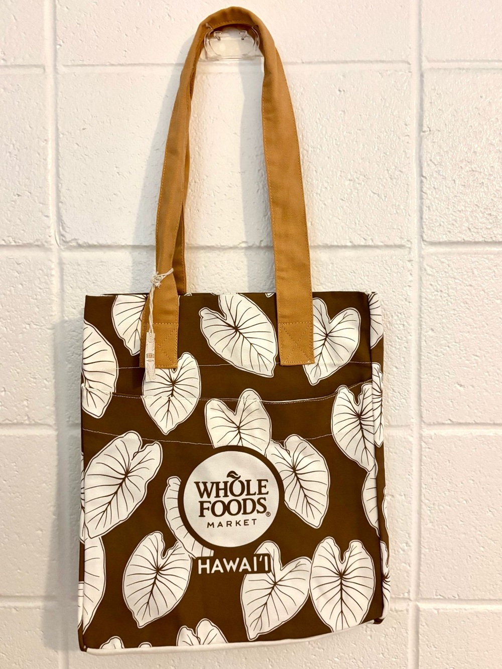 Tag aloha Hawaii exclusive Whole Foods canvas tote